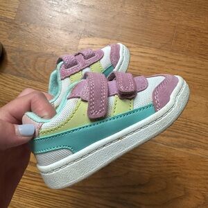 Kids Multi-Color Velcro Sneakers